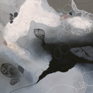 SEA JEWELS no. 3 // ORIGINALT MALERI 70x70 cm.