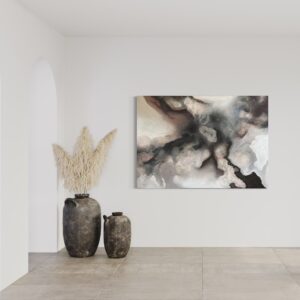 RED REEF no. 4 // ORIGINALT MALERI 120X170 cm.