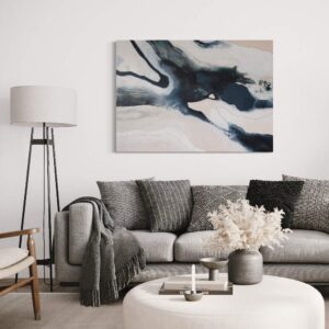 SEA SCAPE no. 1 // ORIGINALT MALERI 100X140 cm.