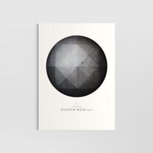 HEDRON MASK no. 1 // KUNSTPLAKAT